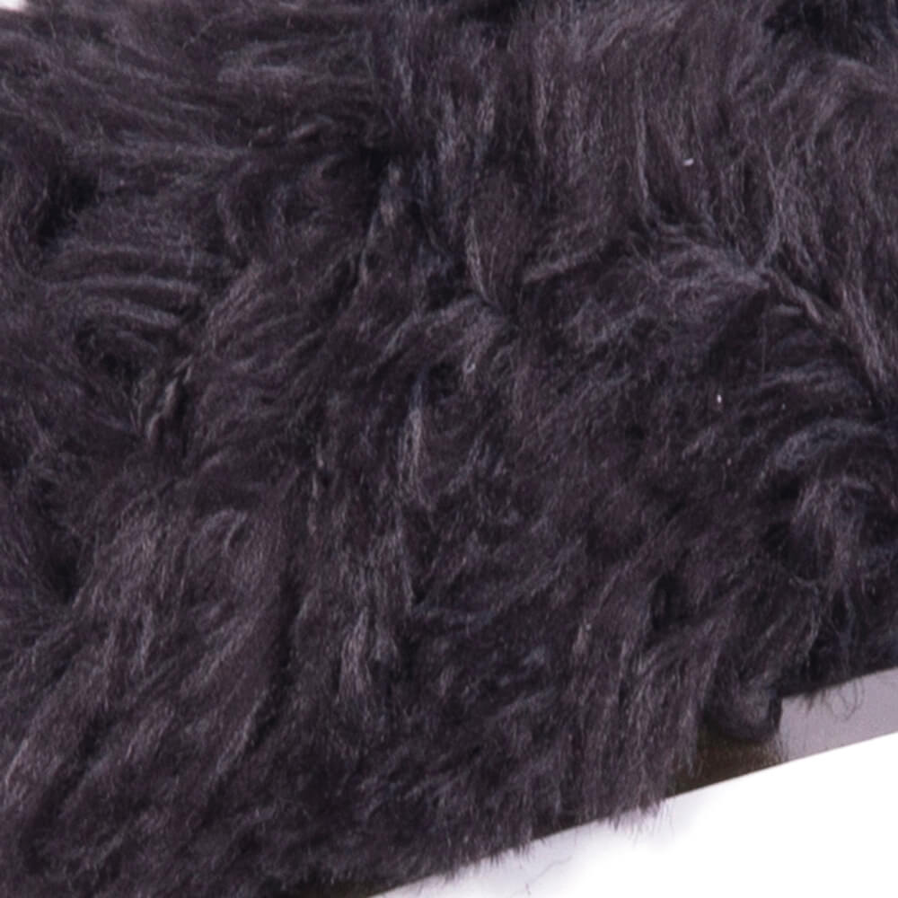 YarnArt Mink 50gr Fluffy Yarn, Black - 336
