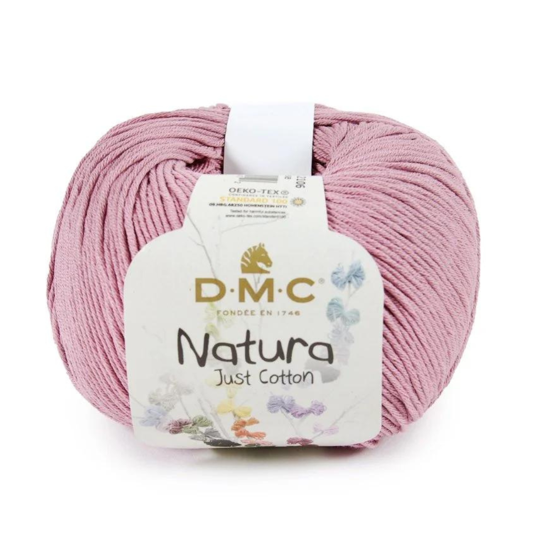 DMC Natura Just Cotton Yarn, Rose Pink - N07