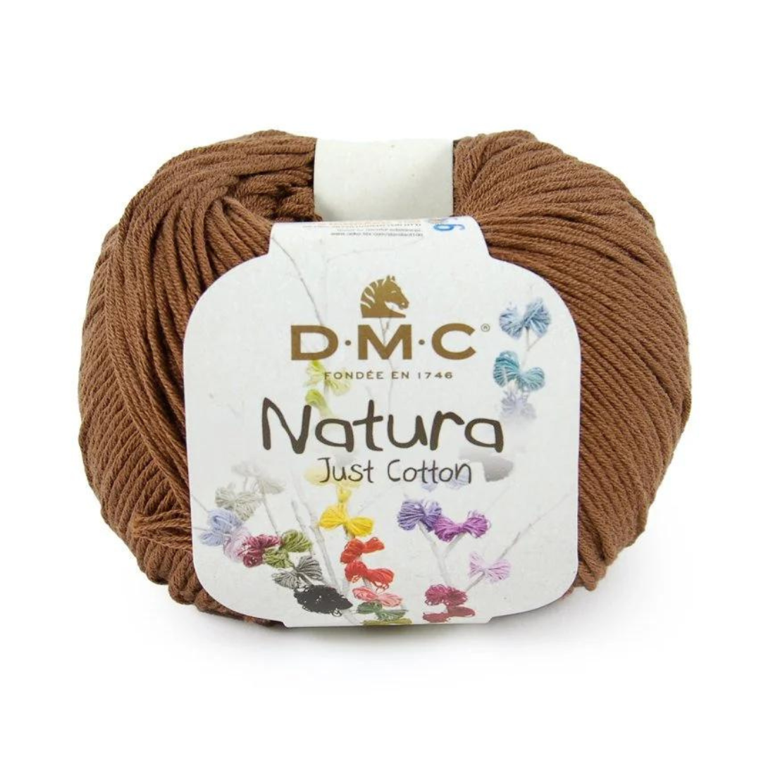 DMC Natura Just Cotton Yarn, Brown - N41