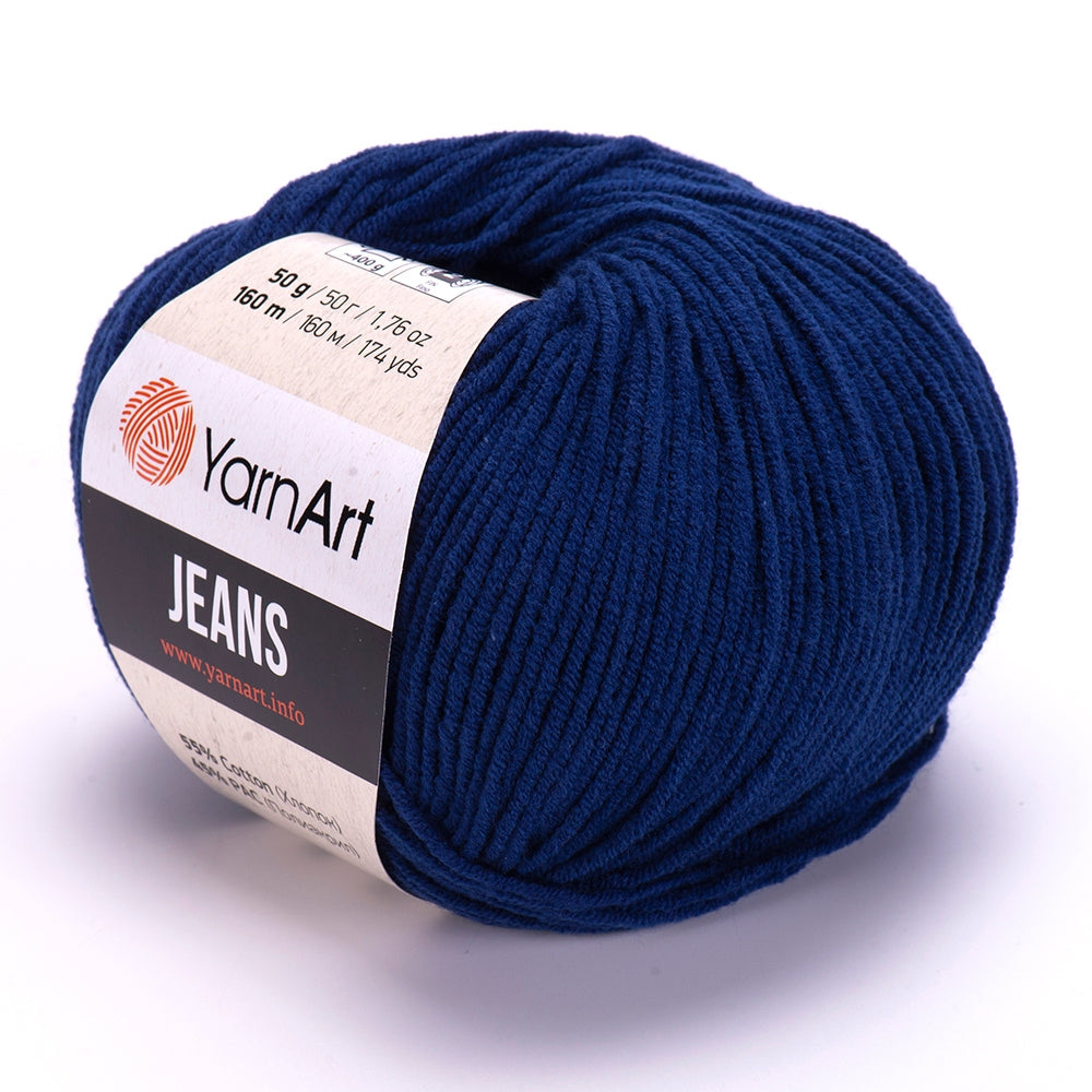 Yarnart Jeans - Knitting Yarn Navy - 54