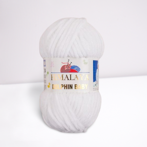 Himalaya Dolphin Gomitolo Di Lana In Cotone Per Bambini - Filato Spesso N.6, 100% Poliestere, Certificato Oeko-Tex Classe 1, Colore Salmone (80333), 120 Metri